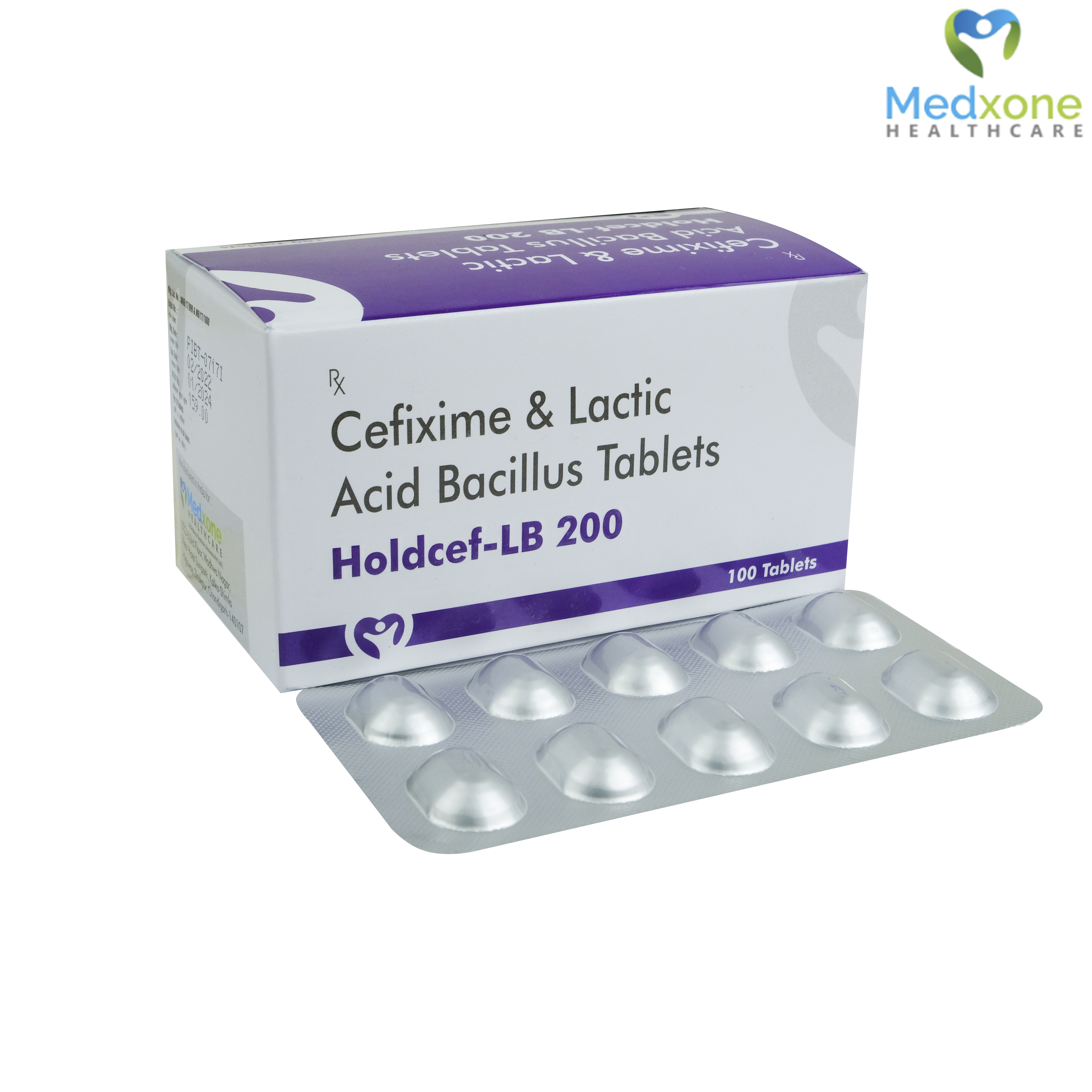 Cefixime 200 mg + Ofloxacin 200mg+ LB