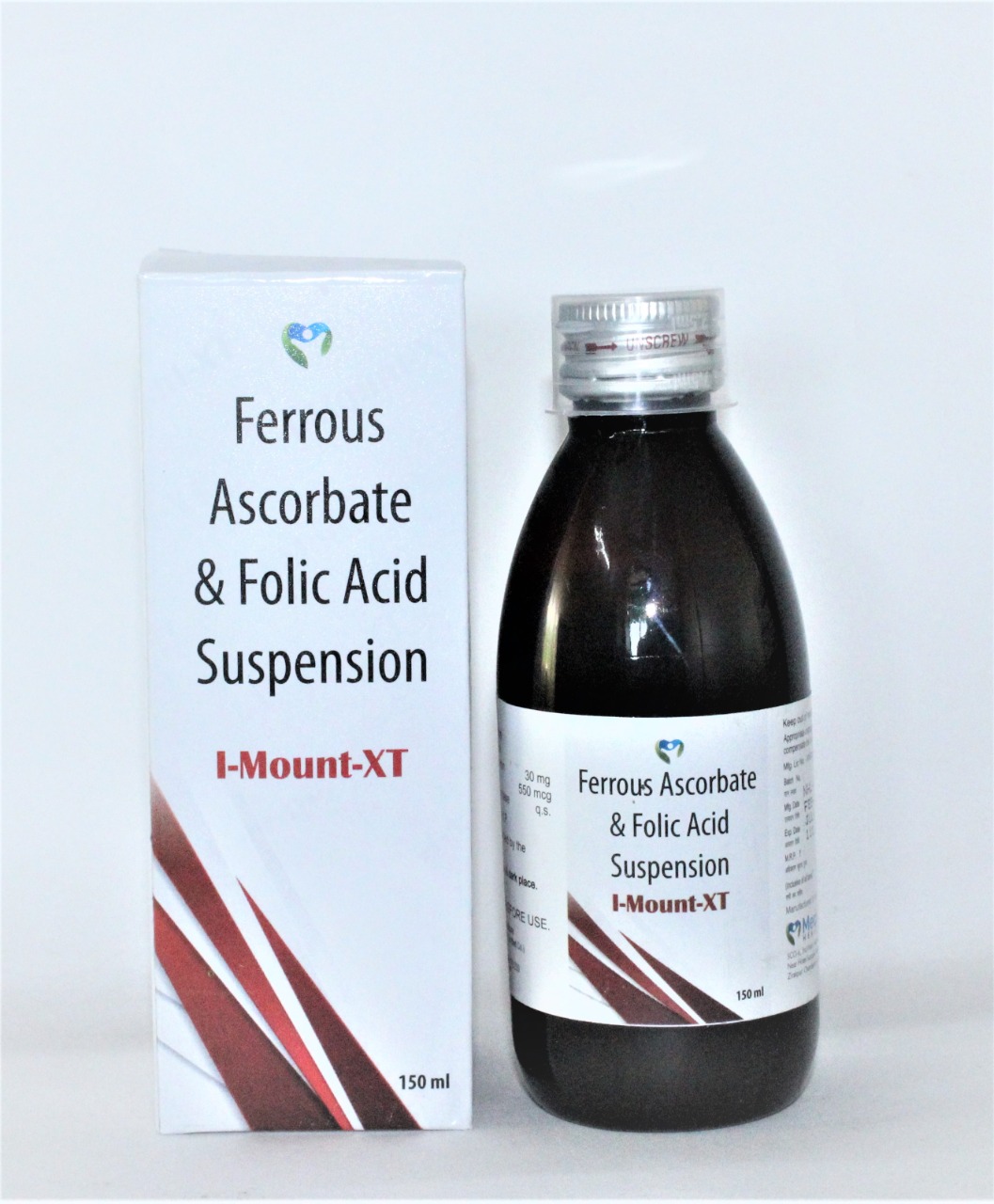 Ferrous ascorbate + Folic acid